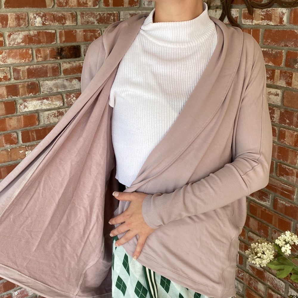 Lululemon Lavender Sweater size 8 - Picture 2 of 5